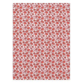Rote Wasserfarben-Mohnblumen Tischdecke (Vorderseite)