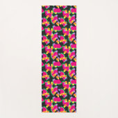 Rote Wassermelone Gelbe Zitronen Tropisch Yogamatte (Vorderseite)