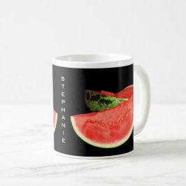 Rote Wassermelone Kaffeetasse