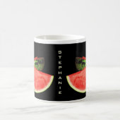 Rote Wassermelone Kaffeetasse (Mittel)