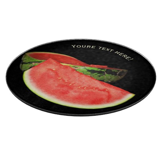 Rote Wassermelone Schneidebrett (Ecke)