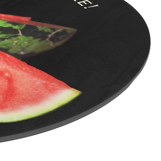 Rote Wassermelone Schneidebrett (Ecke)