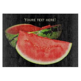 Rote Wassermelone Schneidebrett