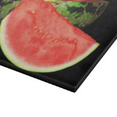 Rote Wassermelone Schneidebrett (Ecke)