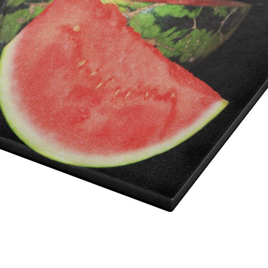 Rote Wassermelone Schneidebrett (Ecke)
