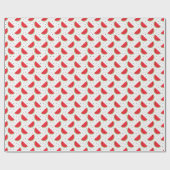 Rote Wassermelonen Geschenkpapier (Flach)