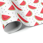 Rote Wassermelonen Geschenkpapier (Rolleneckpunkt)