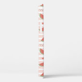 Rote Wassermelonen, Herz, Streifen, Ihr Name Case-Mate iPhone Hülle (Rückseite / Rechts)