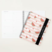 Rote Wassermelonen, Herz, Streifen, Ihr Name Planer (Anzeige)