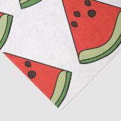Rote Wassermelonenstücke Seidenpapier (Detail)