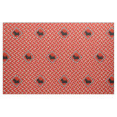 Rote Webart, Diamant, Scottish Terrier, Design Stoff (Fat Quarter (45,7 x 55,9 cm))