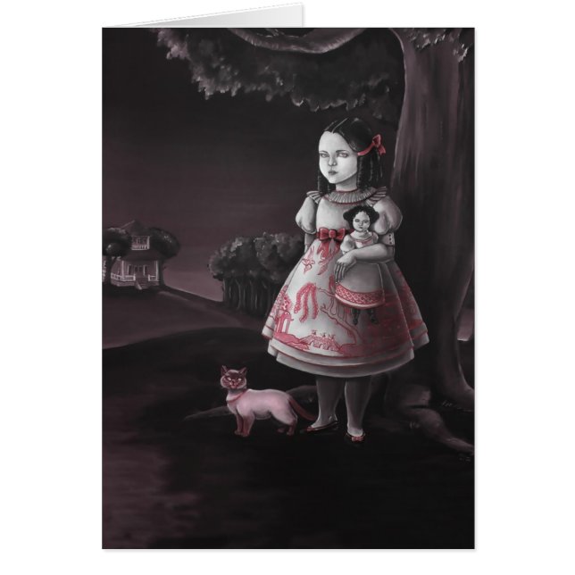 Rote Weide-Karten (Vorne)