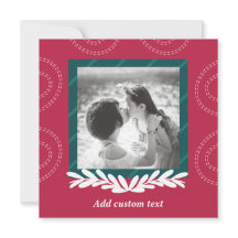 Rote Weihnachten - individuelles Foto