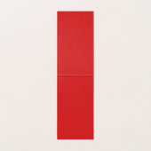 Rote Weihnachten mit weißer Blätter Decke Faltkart (Innenseite Aufgefaltet)