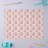 Rote Weihnachts-Toilette-Geschenkpapier Seidenpapier (Basteln)
