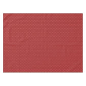 Rote Weihnachtsbaum-Tischdecke Tischdecke (Vorderseite (Horizontal))