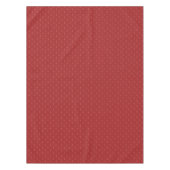 Rote Weihnachtsbaum-Tischdecke Tischdecke (Vorderseite)