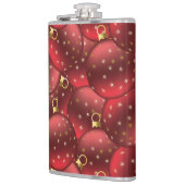 Rote Weihnachtsbäume Flachmann (Links)