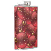 Rote Weihnachtsbäume Flachmann (Rechts)
