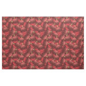 Rote Weihnachtsbäume Stoff (Fat Quarter (45,7 x 55,9 cm))