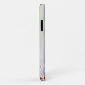 Rote Weihnachtsbergen Aquarellkunst Case-Mate iPhone Hülle (Hinten/Rechts)