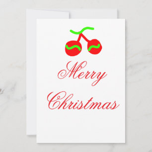 Rote Weihnachtsglocken frohe Weihnachten Name Datu