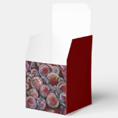 Rote Weihnachtskugeln Geschenkschachtel (Geöffnet)