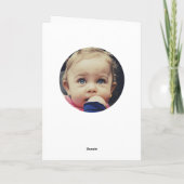 Rote Weihnachtsmannmütze Pine Frohe Weihnachten Fo (Rückseite)