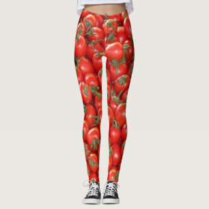 Rote Wein Tomaten Leggings