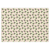 Rote Weintrauben auf leichtem Champagner Beige Tischdecke (Vorderseite (Horizontal))