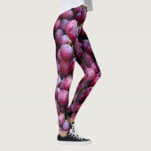 Rote Weintrauben: Lusziger Hintergrund. Leggings (Rechts)