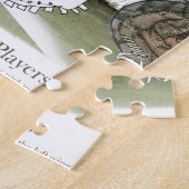 rote weiße Ausrüstung der Fußball-Rechte Puzzle (Seite)