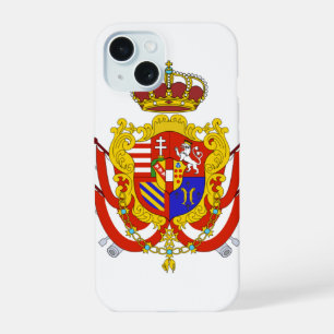 Rote Weiße Banner Großherzogtum Toskana iPhone 15 Hülle