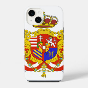 Rote Weiße Banner Großherzogtum Toskana iPhone Hülle
