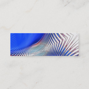 Rote weiße blaue abstrakte ~ Visitenkarte