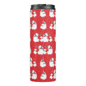 ROTE WEISSE BLAUE FERIENWOHNUNG POLAR BEAR FAMILIE THERMOSBECHER (Rückseite)