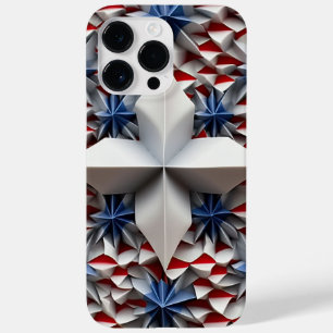 ROTE WEISSE BLAUE PATRIOTIC USA STARS Case-Mate iPhone 14 PRO MAX HÜLLE