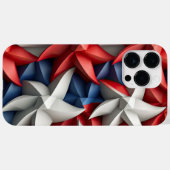 ROTE WEISSE BLAUE PATRIOTIC USA STARS Case-Mate iPhone HÜLLE (Rückseite (Horizontal))
