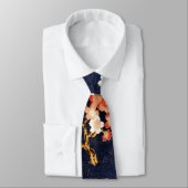 ROTE WEISSE BLUMEN MIT ROTEN BLUMENBLUMEN KRAWATTE (Gebunden)