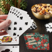 Rote, weiße, grüne und graue Initialen für Karten Spielkarten (In Situ)