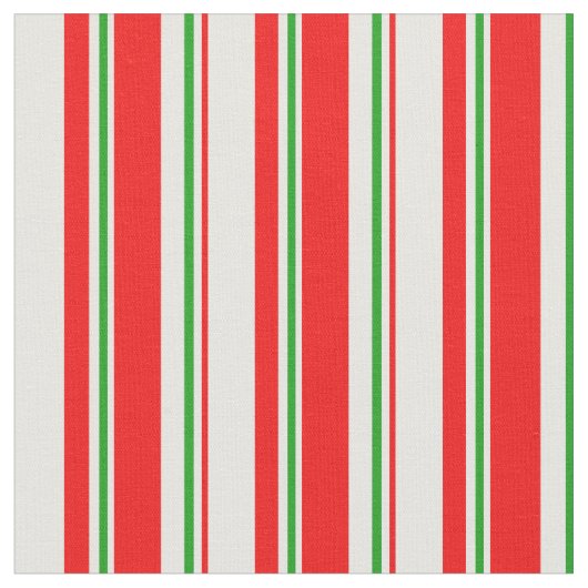 rote, weiße, grüne Weihnachtslieder Stoff (Nahaufnahme)