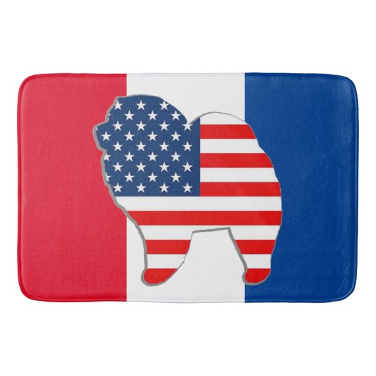 ROTE WEISSE Kiste/Badematte Badematte (Vorderseite)