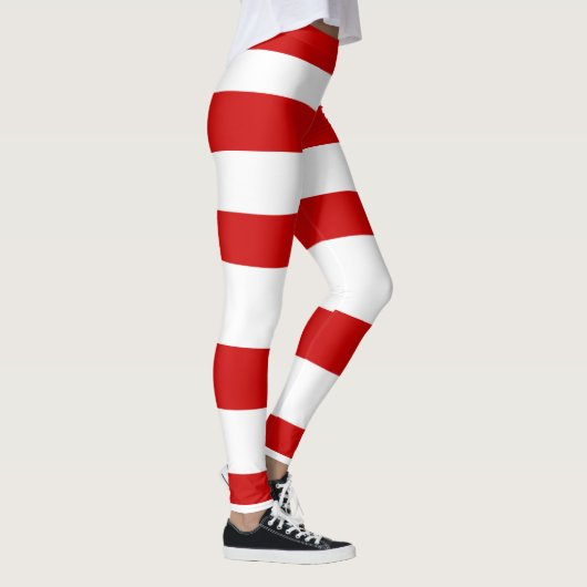 Rote weiße leggings (Rechts)