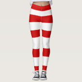 Rote weiße leggings (Vorderseite)