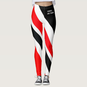 ROTE WEISSE UND BLACK T&T PATRIOT LEGGINGS