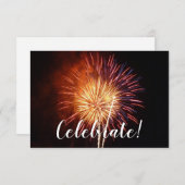 Rote, weiße und blaue Feuerwerke I Patriotic (Vorne/Hinten)