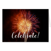 Rote, weiße und blaue Feuerwerke I Patriotic (Vorderseite (Horizontal))