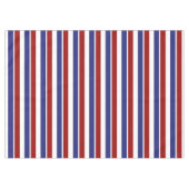 Rote weiße und blaue gestreifte Tischdecke (Vorderseite (Horizontal))