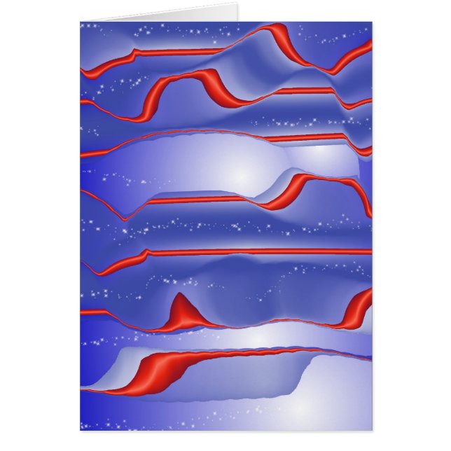 rote weiße und blaue Nr. vier (Vorne)