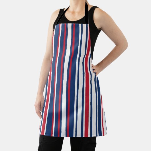 Rote, weiße und blaue Schürze (InSitu)